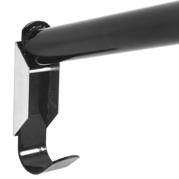 Sattelhalter Klappbar Wandmontage Schwarz Eisen