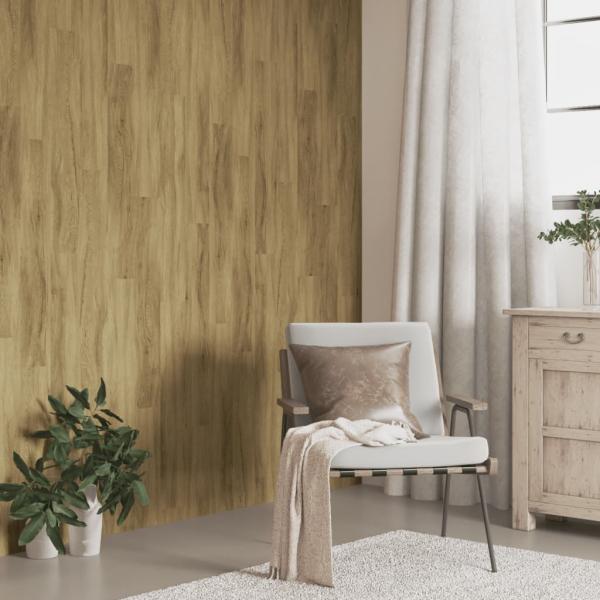 ARDEBO.de - Wandpaneele Holzoptik Braun PVC 4,12 m²
