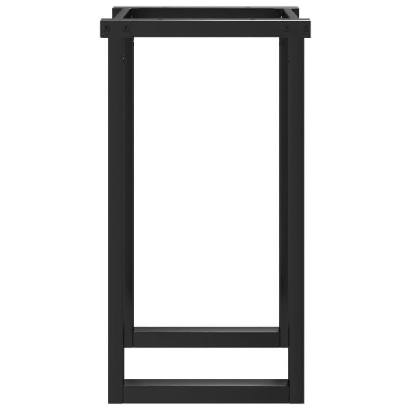 Esstisch-Gestell in O-Form 50x40x73 cm Gusseisen
