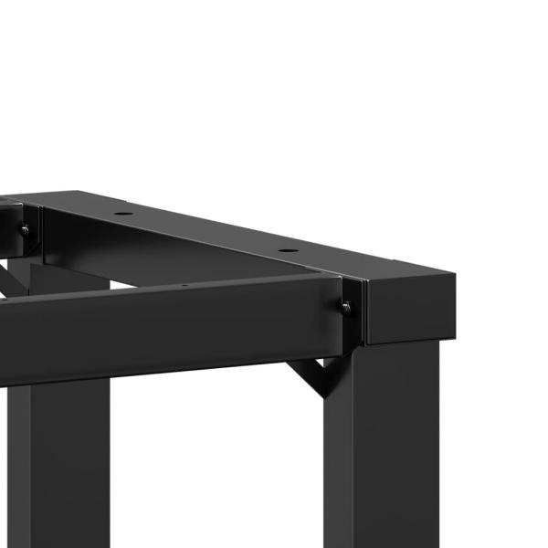 Esstisch-Gestell in O-Form 50x40x73 cm Gusseisen