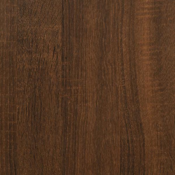 TV-Schrank Braun Eichen-Optik 100x35,5x45 cm Holzwerkstoff