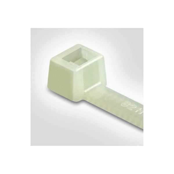 ARDEBO.de Hellermann 111-08229 Kabelbinder 300x4,7 mm, 100Stück, natur