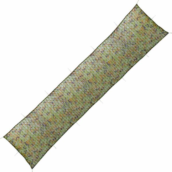 ARDEBO.de - Tarnnetz mit Aufbewahrungsbeutel 1,5 x 10 m