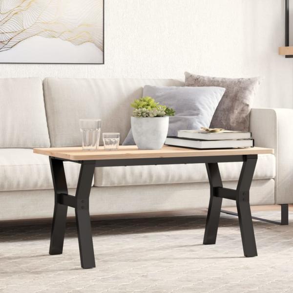 ARDEBO.de - Couchtisch-Gestell in Y-Form 80x40x43 cm Gusseisen