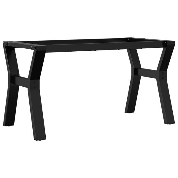 Couchtisch-Gestell in Y-Form 80x40x43 cm Gusseisen