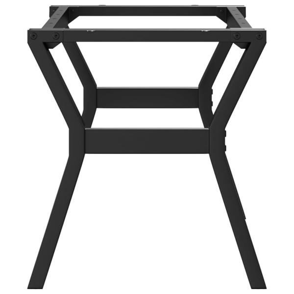 Couchtisch-Gestell in Y-Form 80x40x43 cm Gusseisen