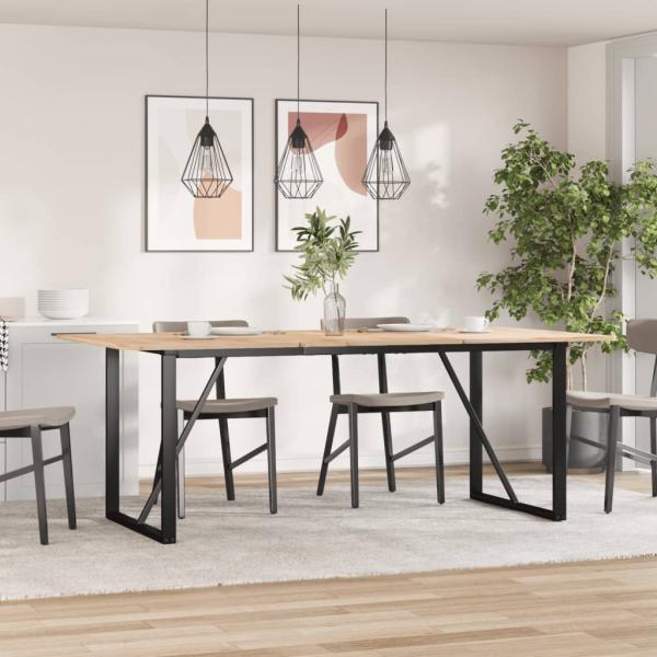 ARDEBO.de - Esstisch-Gestell in O-Form 160x80x73 cm Gusseisen