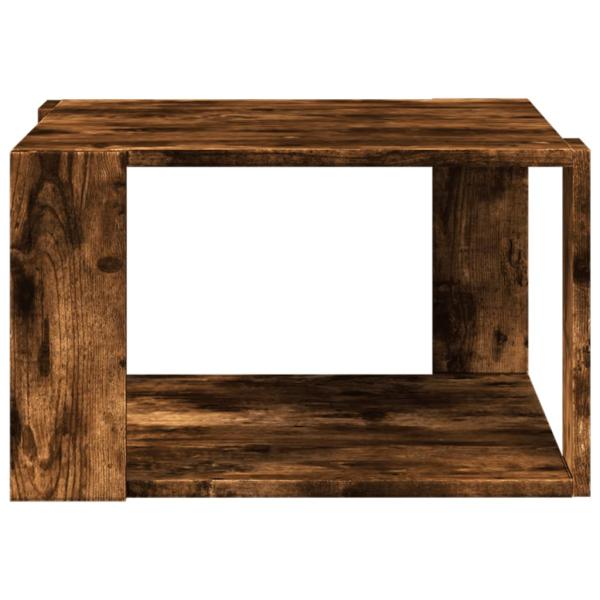 Couchtisch Räuchereiche 51,5x51,5x30 cm Holzwerkstoff