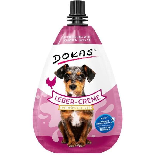 ARDEBO.de Dokas Dog Leber-Creme mit Hühnerbrust 85 g