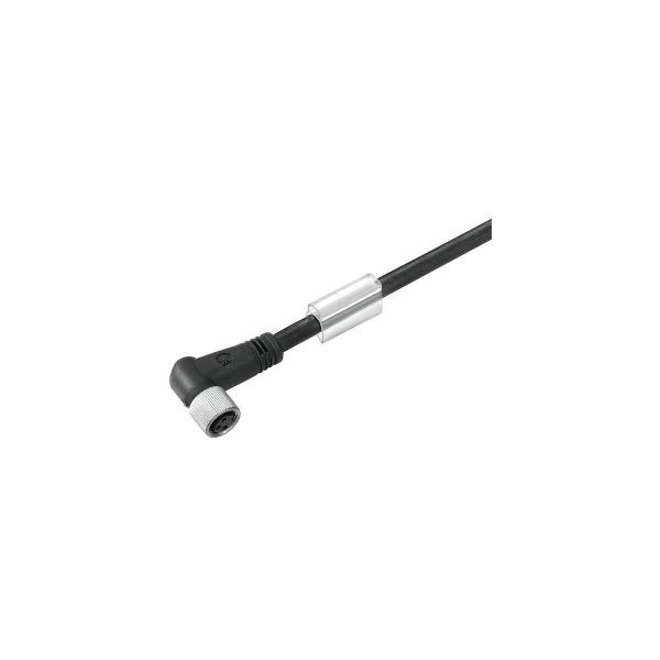 ARDEBO.de Weidmüller SAIL-M8BW-4-5.0U Sensor/Aktor-Leitung, Einseitig offen, M8, 4-polig, Buchse, gewinkelt, PUR, 5 m (9456150500)