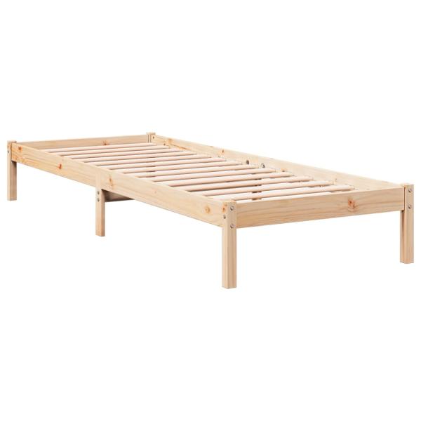 Massivholzbett Extra Lang ohne Matratze 100x220 cm Kiefernholz