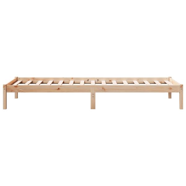 Massivholzbett Extra Lang ohne Matratze 100x220 cm Kiefernholz