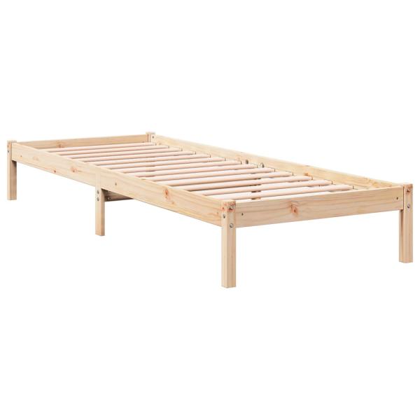 Massivholzbett Extra Lang ohne Matratze 100x220 cm Kiefernholz