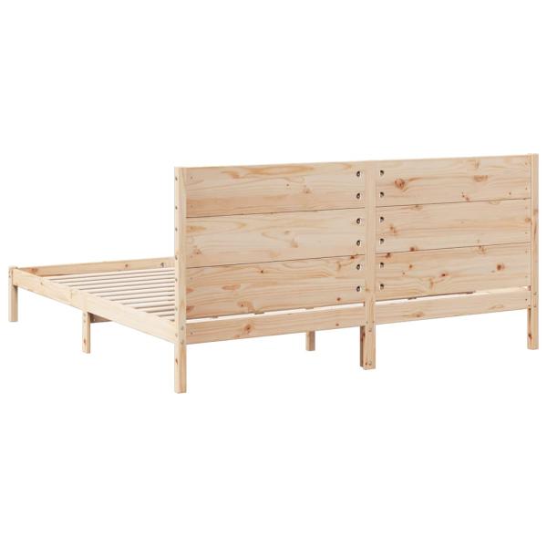 Massivholzbett Extra Lang ohne Matratze 200x220 cm