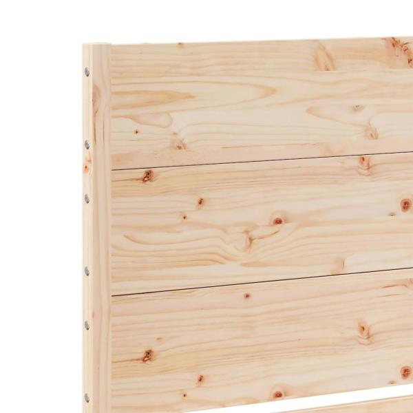 Massivholzbett Extra Lang ohne Matratze 200x220 cm