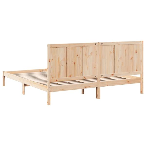 Massivholzbett Extra Lang ohne Matratze 200x220 cm