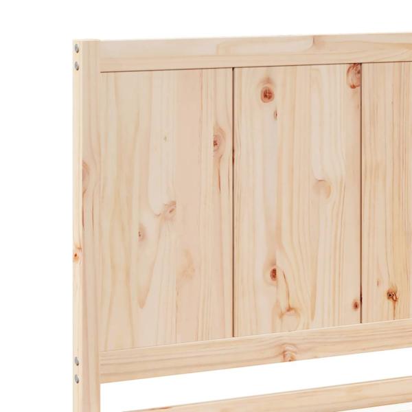 Massivholzbett Extra Lang ohne Matratze 200x220 cm