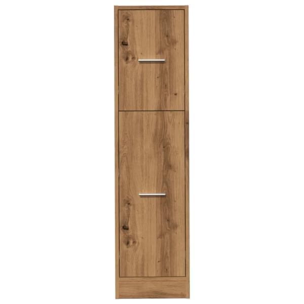 Apothekerschrank Artisan-Eiche 30x41x118 cm Holzwerkstoff