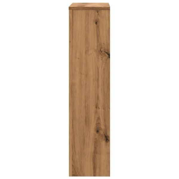 Heizkörperverkleidung Artisan-Eiche 104x20x82 cm Holzwerkstoff
