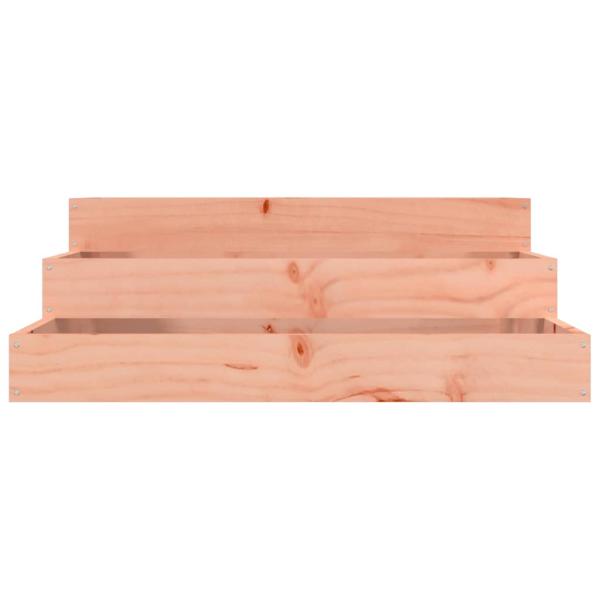Pflanzkübel 78x78x27 cm Massivholz Douglasie