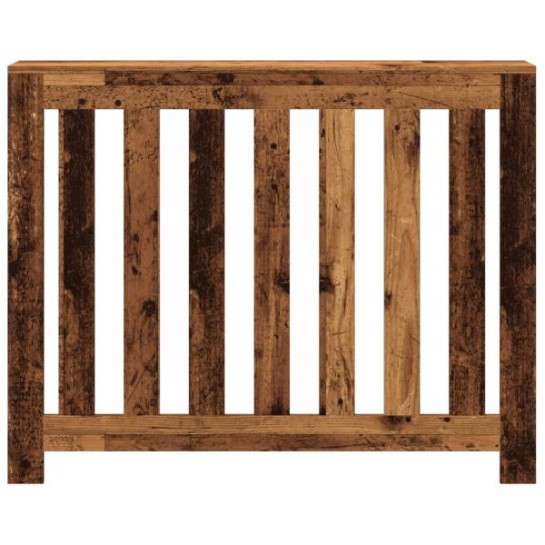 Heizkörperverkleidung Altholz-Optik 104x20x82 cm Holzwerkstoff