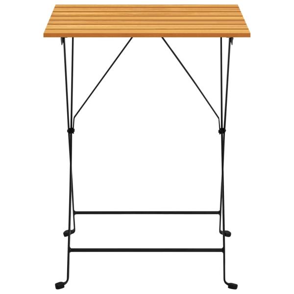 Bistrotisch 55x54x71 cm Akazie Massivholz