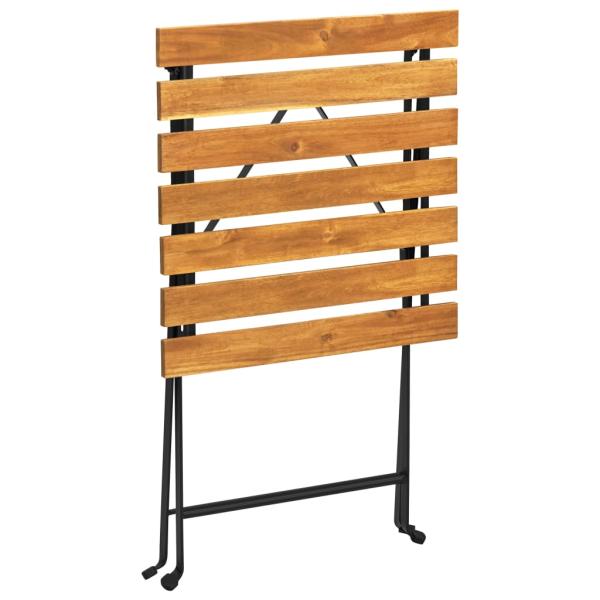 Bistrotisch 55x54x71 cm Akazie Massivholz