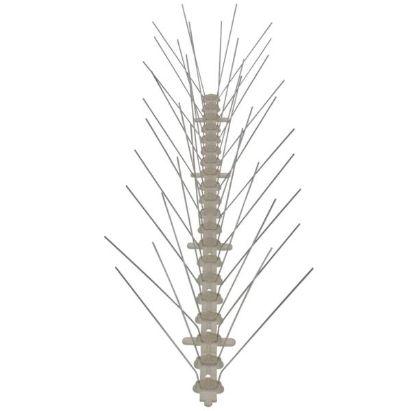 6-tlg. Vogelabwehr-Spikes-Set 3 m Kunststoff 4-reihig