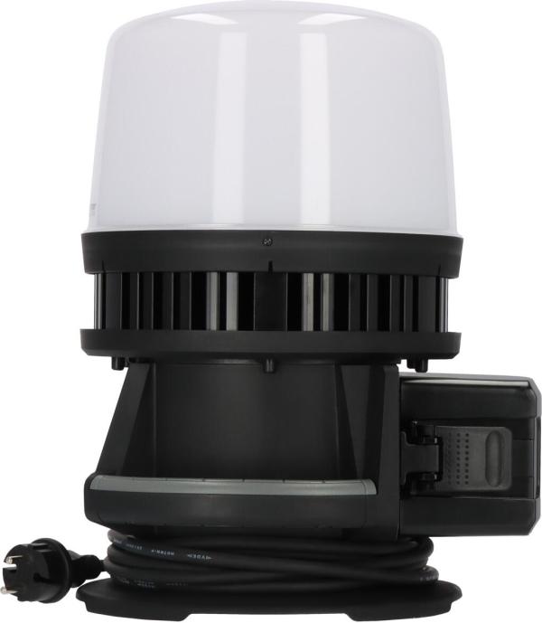 Brennenstuhl Hybrid 12050 MH Multi Battery LED 360° Baustrahler, 12000lm, IP54, schwarz (1173700003)