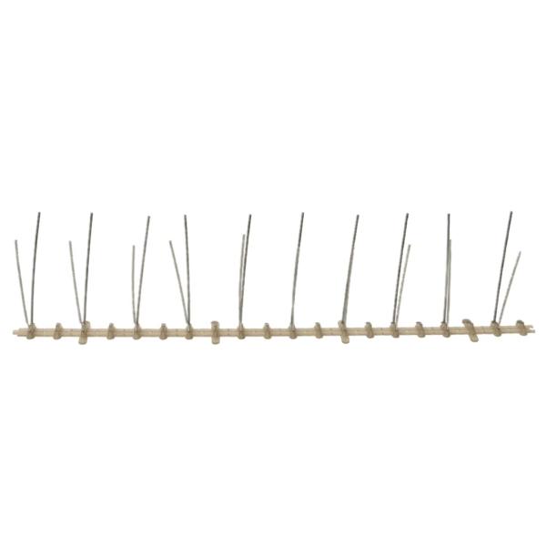 20-tlg. Vogelabwehr-Spikes-Set 10 m Kunststoff 2-reihig