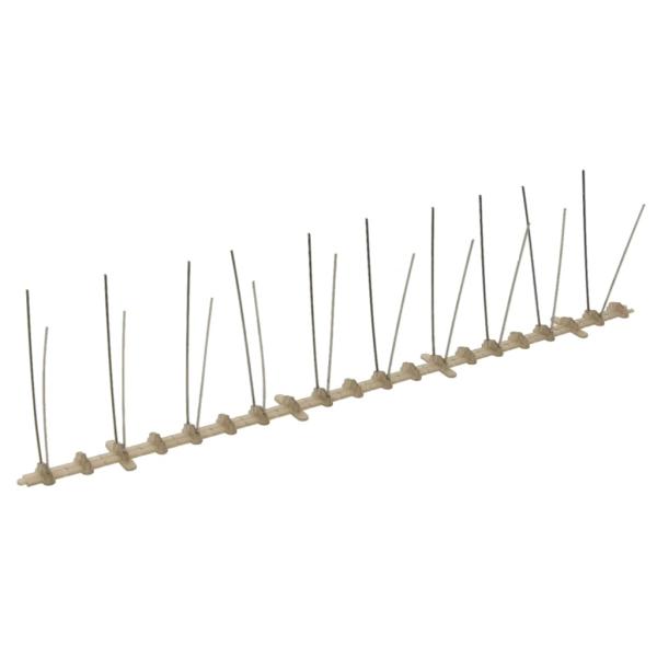 20-tlg. Vogelabwehr-Spikes-Set 10 m Kunststoff 2-reihig
