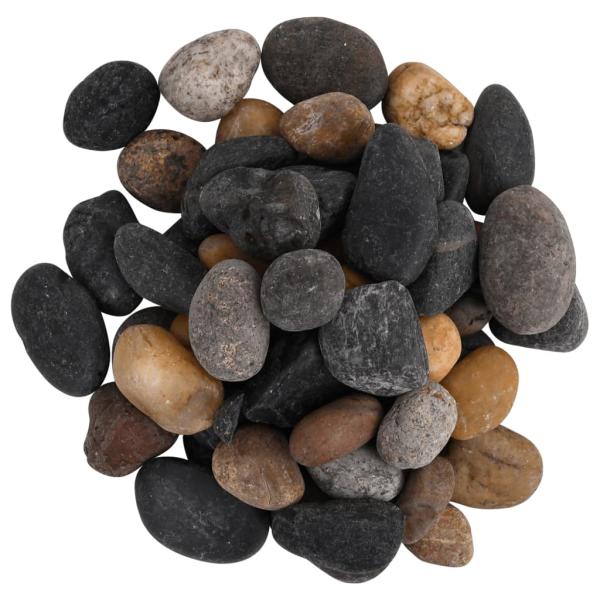 Polierte Kiesel 10 kg Mehrfarbig 5-8 cm