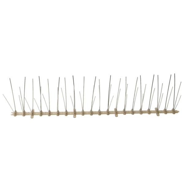 6-tlg. Vogelabwehr-Spikes-Set 3 m Kunststoff 5-reihig