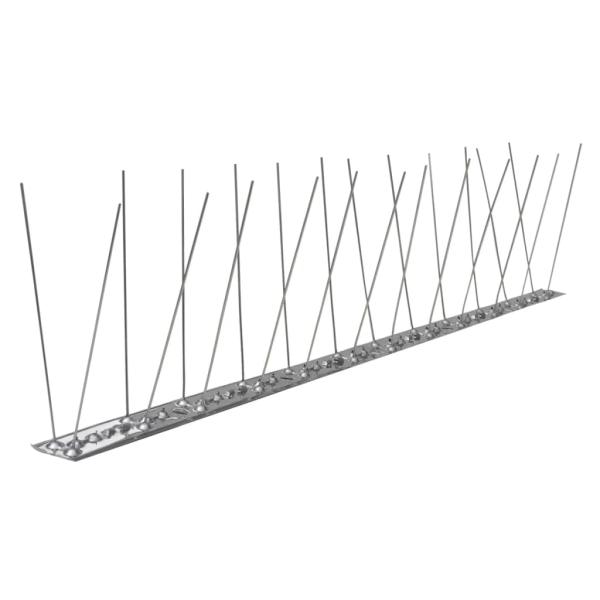 6-tlg. Taubenabwehr Spikes-Set Edelstahl 3 m 2-reihig