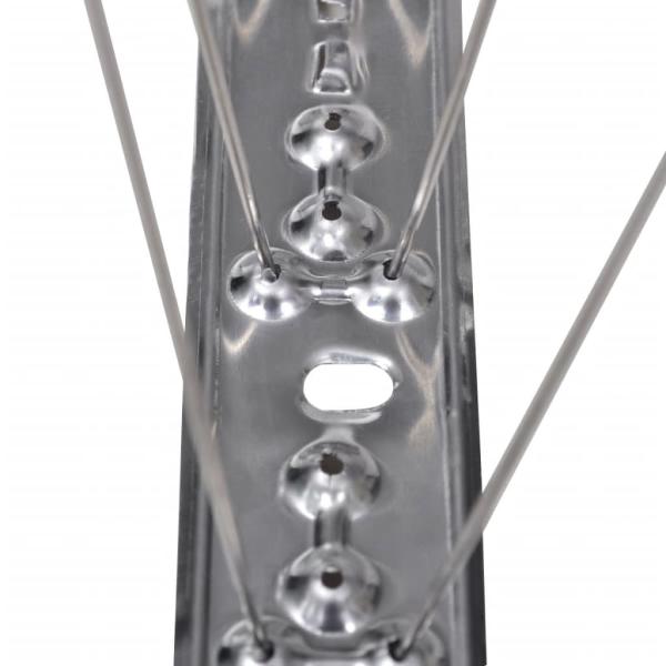 6-tlg. Taubenabwehr Spikes-Set Edelstahl 3 m 2-reihig