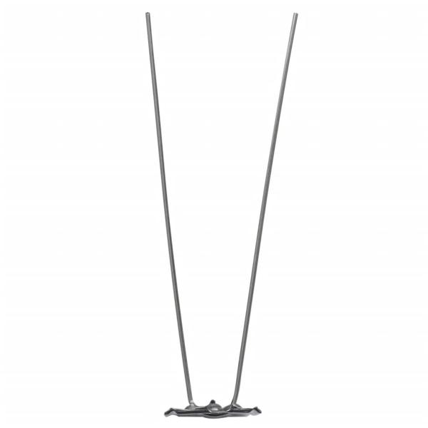 6-tlg. Taubenabwehr Spikes-Set Edelstahl 3 m 2-reihig