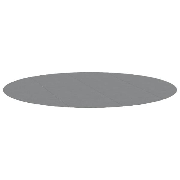 Pool-Bodentuch Hellgrau Ø428 cm Polyester Geotextil