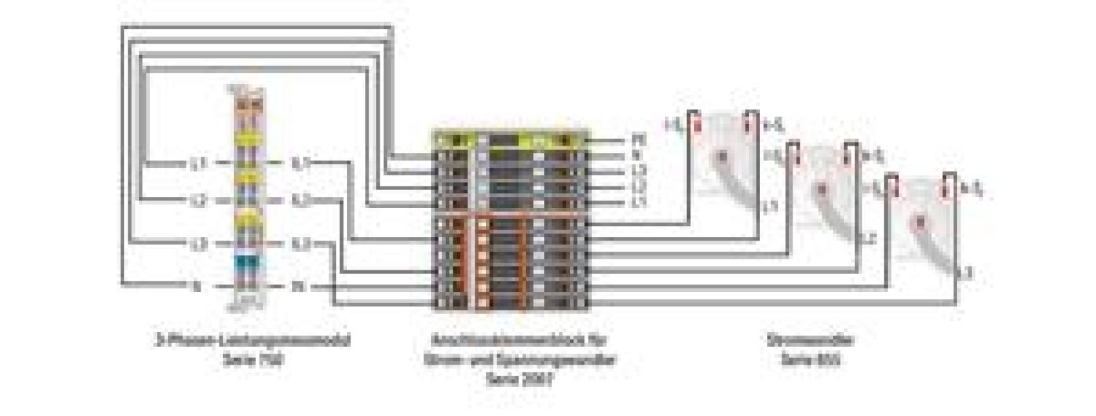 WAGO Kontakttechnik Klemmenblock für Stromwandlerschaltung 6 mm²