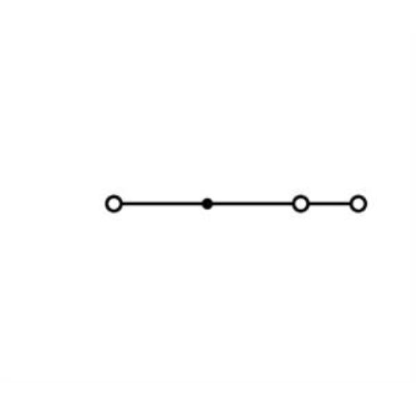 WAGO Kontakttechnik 3-Leiter-Durchgangsklemme 2.5 mm² grau (100 ST)