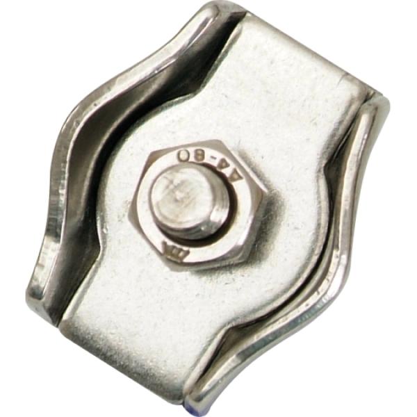 ARDEBO.de - Simplex-Clip-Edelstahl, 6mm 