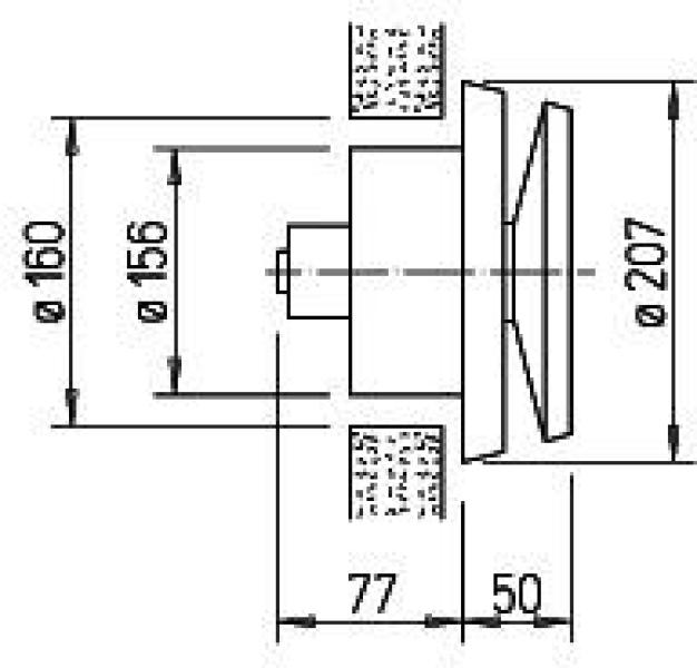 Helios ZTV160 Zuluft-Thermostatventil (0074)