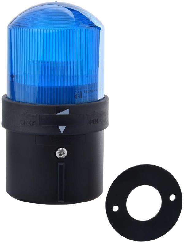 ARDEBO.de Schneider Electric XVBL0B6 Kompaktsignalstation, mit Dauerlicht, XVB, Integral LED, 24 V AC DC, IP 65, blau
