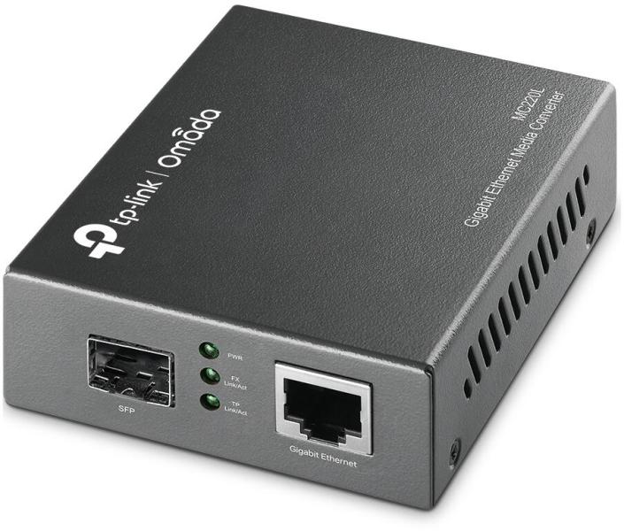 ARDEBO.de TP-Link Omada Gigabit SFP Media Converter (MC220L)