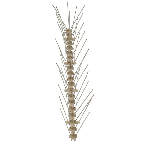 20-tlg. Vogelabwehr-Spikes-Set 10 m Kunststoff 5-reihig
