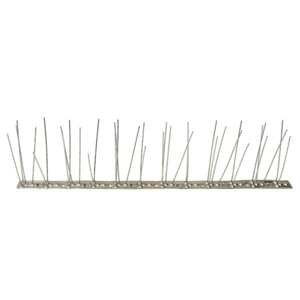 10-tlg. Taubenabwehr Spikes-Set Edelstahl 5 m 5-reihig