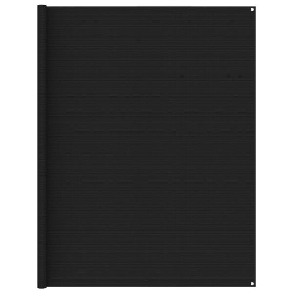 ARDEBO.de - Zeltteppich 250x250 cm Schwarz