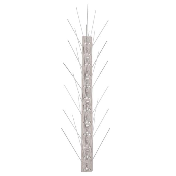 20-tlg. Taubenabwehr Spikes-Set Edelstahl 10 m 5-reihig