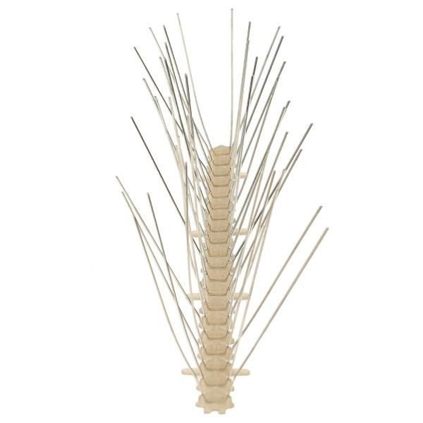 20-tlg. Vogelabwehr-Spikes-Set 10 m Kunststoff 4-reihig