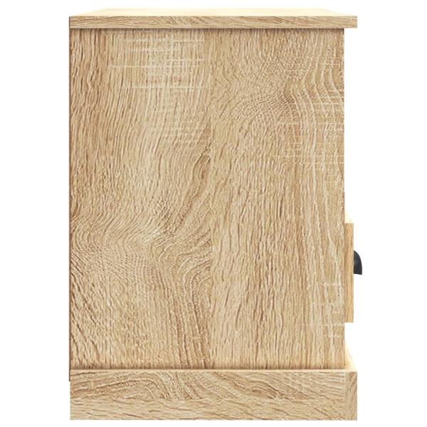 ARDEBO.de - TV-Schrank Sonoma-Eiche 80x35x50 cm Holzwerkstoff