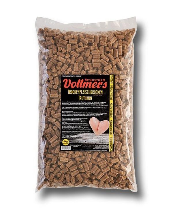 ARDEBO.de Vollmers Trockenfleischbrocken Truthahn 5kg